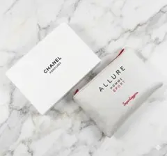 CHALL2 新品未使用本物 シャネル CHANEL ノベルティポーチ