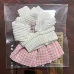 着せ替え服セット ピンクヲタコレセリアTシャツぬい活白ホワイトピンクぬいぐるみ服