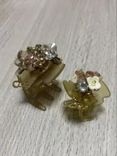 Complex Biz ヘアアクセサリー バンスクリップ　2点 ヘアクリップ