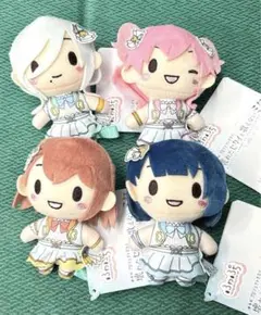 プロジェクトセカイ　ふわぷち　マスコット　MORE MORE JUMP！4種