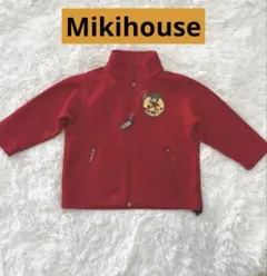 Mikihouse フリースジャケット 100cm レッド