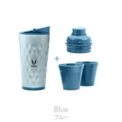 【在庫残3】VAYA ヴァヤ　タンブラー　350ml ブルー　耐熱冷　魔法瓶