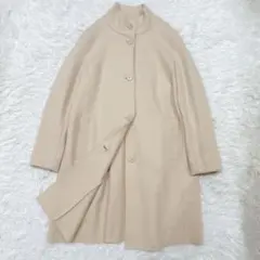 XLサイズ　現行タグ　MARELLA スタンドカラー　ロングコート　アイボリー