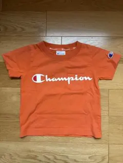Champion キッズ Tシャツ オレンジ 100cmのサムネイル