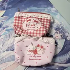 サンリオ Lil ala mode ポーチ 2種セット サンリオ当たりくじ