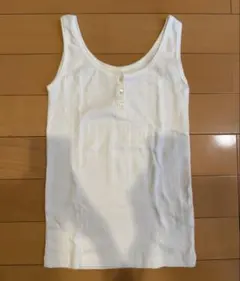 【新品未使用】JEANASIS リブタンクトップ