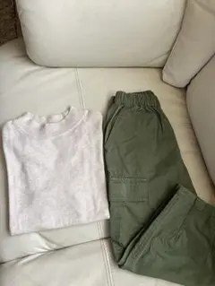 大人気のマーキーズ Tシャツ＆マーキーズcorn カーゴパンツ　110cm超美品