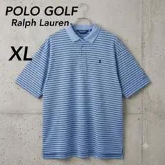 POLO GOLF ラルフローレン ボーダー半袖ポロシャツ XL メンズのサムネイル