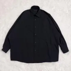 neos addictive design オーバーサイズシャツ　ブラック　長袖