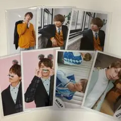 なにわ男子　藤原丈一郎　公式写真　7枚セット