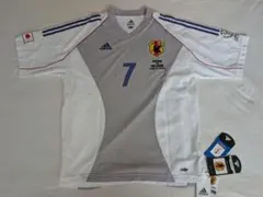 【正規品】日本代表 2002 日韓W杯 中田英寿 7 オーセンティック M サッカー日本代表2002日韓W杯ユニフォーム中田英寿 オーセンティック