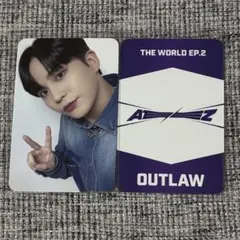 ATEEZ OUTLAW soundwave ラキドロ トレカ ジョンホ②