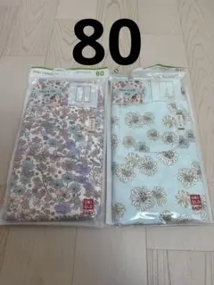 PAUL& JOE UNIQLO レギンス　80 コラボ　花柄　ポール&ジョー