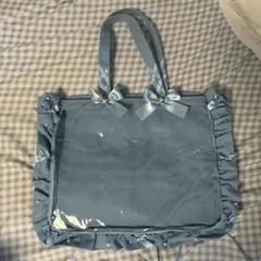 A3 痛バッグ サックスブルー 水色 ザッカマート