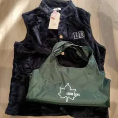 ルームベスト（LL）エコバッグ　ロゴスデイズ　しまむら