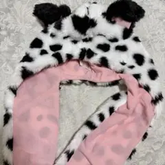 ディズニー 101匹わんちゃん マフラーキャップ