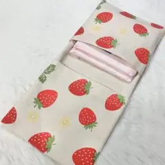 サニタリーケース 苺 いちご ストロベリー きなり S10432