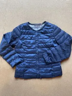 【UNIQLO】ネイビー 中綿コート サイズ120