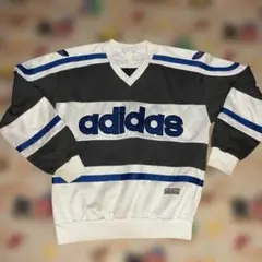 adidas アディダス　80s トレーナー グレー/ホワイト/ブルー