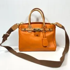 『renoma PARIS』カデナ 南京錠 2way ショルダーバックのサムネイル