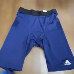adidas ネイビーサッカー　スパッツ