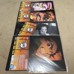 鬼滅の刃　ミニビジュアルポスター4種