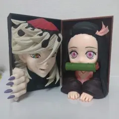鬼滅の刃 HYOKOFIG 2体セット 竈門禰豆子 童磨　フィギュア　本体のみ