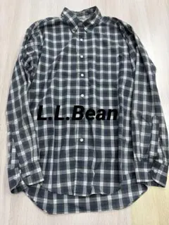 古着 L.L.Bean 長袖シャツ M コットンポリ混合