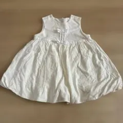 COMME CA ISM ベビーワンピース 80cm ホワイトのサムネイル