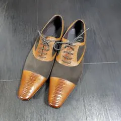 LUCIOUS ドレスシューズ ブラウン・オレンジ