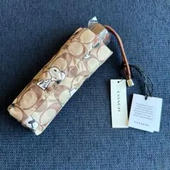 COACH スヌーピー 折り畳み傘 ピーナッツ 新品 正規品