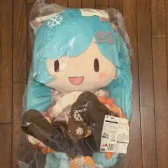 雪ミク ねんどろいど どでかジャンボぬいぐるみ 2026 色紙付き 2点セット 雪ミク ねんどろいど どでかジャンボぬいぐるみ 2026 色紙付き 2点