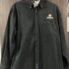 ブラック長袖シャツ 古着