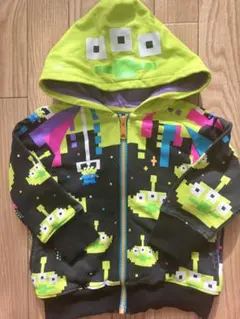 ディズニーリトルグリーンメンパーカー 100cm