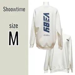 ショウタイム スウェット（M）バックプリント トレーナー ゆるだぼ ユニセックスのサムネイル
