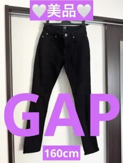☆美品☆GAP ブラック スーパースキニー 16 日本サイズ160cm相当のサムネイル