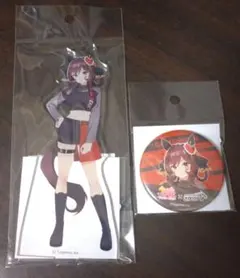 ウマ娘 佐賀競馬 コラボ ジェンティルドンナ アクスタ＋缶バッジ