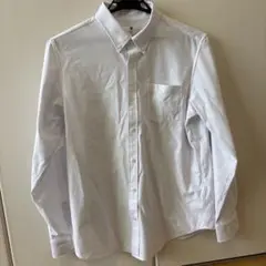 UNIQLO 長袖シャツ 160 ホワイト