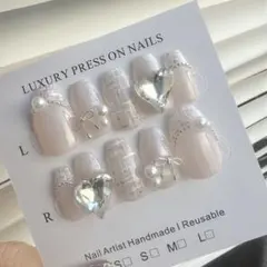 104.ネイルチップ オーダー 推し活 量産型 かわいい お名前 ひらがな