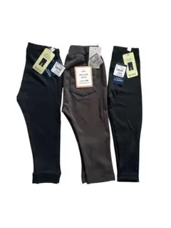 西松屋　ストレッチパンツ　スパッツ　90cm 3本セット　新品未使用タグ付き