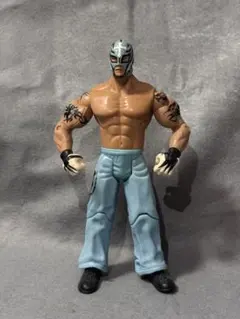 レイ・ミステリオ フィギュア　スカイブルー　WWE 開封品