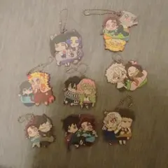 アニメキャラクター ストラップ 9個セット