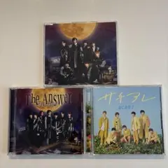 なにわ男子The Answer ・サチアレCD＆DVD3枚セット