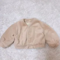 裏起毛ぽわん袖ジャケット　女の子　男の子　海外子供服