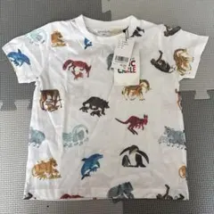 新品 グラニフ graniph 動物柄 Tシャツ 半袖 100のサムネイル