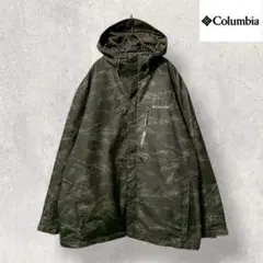希少rare 国内未発売 Columbia 2XL カモフラ マウンテンパーカー
