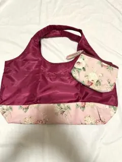 LAURA ASHLEY エコバッグ　ポーチ付き