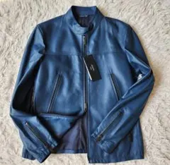 定価14万円超 JOSEPH HOMME ジョゼフ レザージャケット ラムナッパのサムネイル