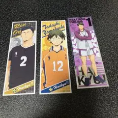 ハイキュー!! ステッカー 3枚セット