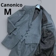 【美品】カノニコ 110's × リスペクト2 スーツ セットアップ 3ピース